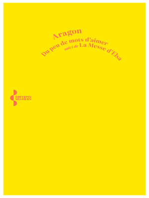 cover image of Du peu de mots d'aimer